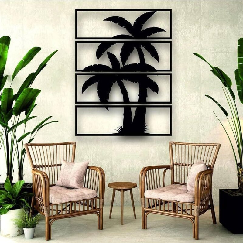 Modern Tree Wall Art – Big Wall Shelf Storage