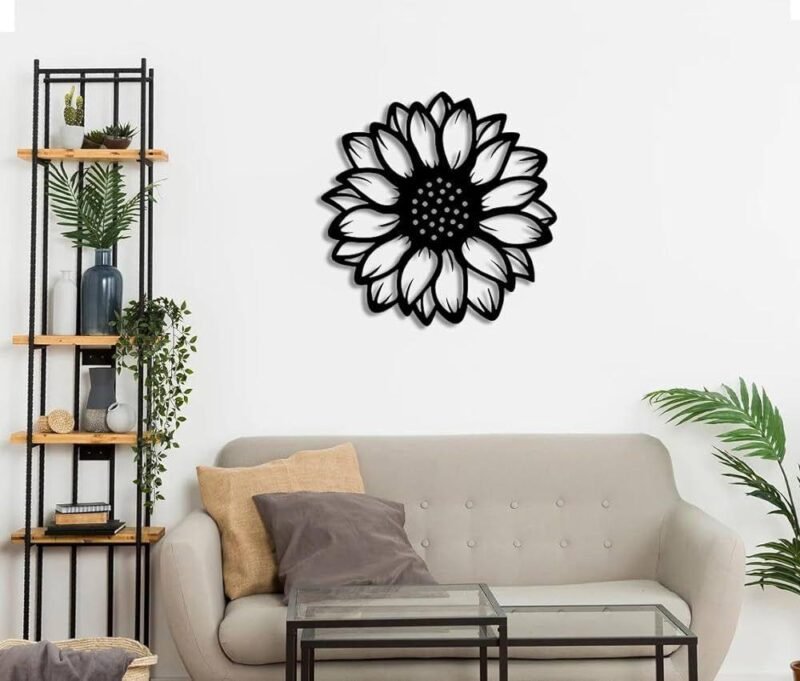 Modern Sunflower Art – Wall Art Painting