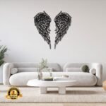 Devil Wings Wall Art – Decorative Wall Clock