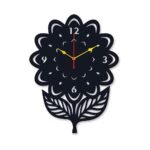 Flower Round Analogue Wall Clock – Canvas Wall Art