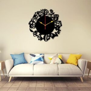 Jungle Dial Analogue Wall Clock – Handmade Wall Clock