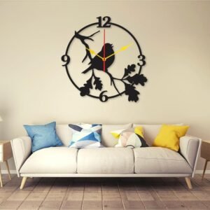 Sparrow Dial Analogue Wall Clock – Small Wall Shelf Design