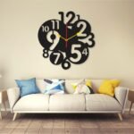 Big Digit Dial Analogue Wall Clock – Wall Art Posters