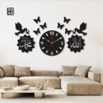 Bird Design Analogue Wall Clock – Islamic Wall Art