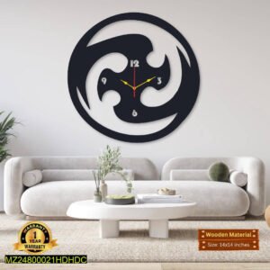 Round Ninja Wall Clock – Wall Art for Bedroom