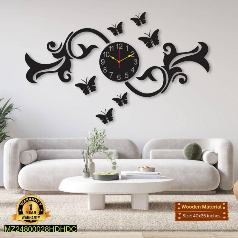 261-20863-116076-product-1.jpeg Classy Bell Wall Clock – Modern Wall Art Decoration