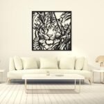 MDF Tiger Design Wall Art – Wall Art Hanging