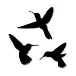 Pack Of 3, Wall Decor Sparrow – Decorative Wall Clock