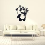 Innocent Panda Wall Art Decor – Modern Home Wall Art
