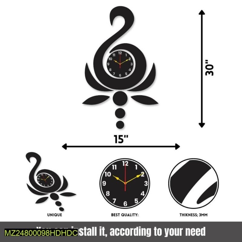 261-39922-219313-product-2.jpeg Duck Style Diy Clock – Wall Shelf for Books