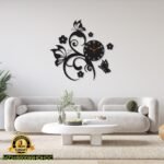261-39922-219314-product-1.jpeg Flower Butterfly Diy Clock – 3D Wall Art Decoration