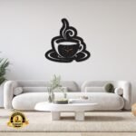 Coffee Cup Diy Clock – Nature Wall Art