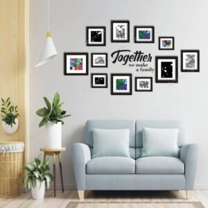 Beautiful Together Design Laminated Sheet Clock – Big Wall Shelf Storage