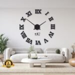 Beautiful Roman Digit Wood Wall Clock – Wall Art Posters