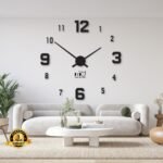 Beautiful Wood 1551 Digital Wall Clock – Corner Wall Shelf