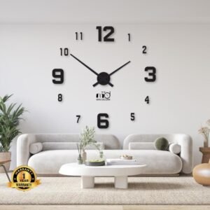 Beautiful Wood 1551 Digital Wall Clock – Corner Wall Shelf