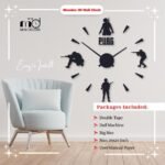 Beautiful Food PUBG Wood Wall Clock – Handmade Wall Art