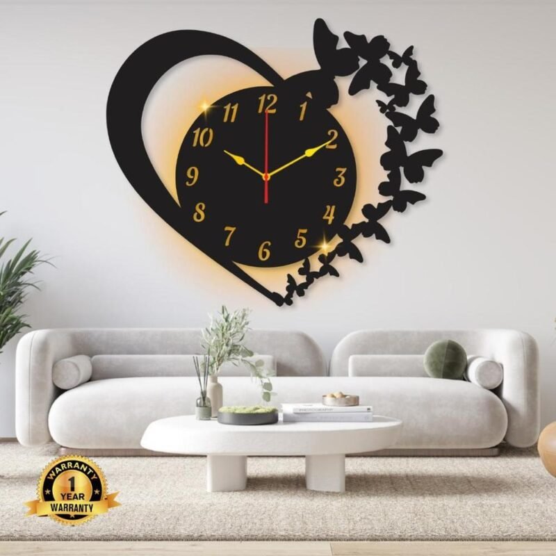 261-45676-248206-product-2-2.jpeg Heart Shaped Design Laminated Wall Clock With Backlight – Canvas Wall Art